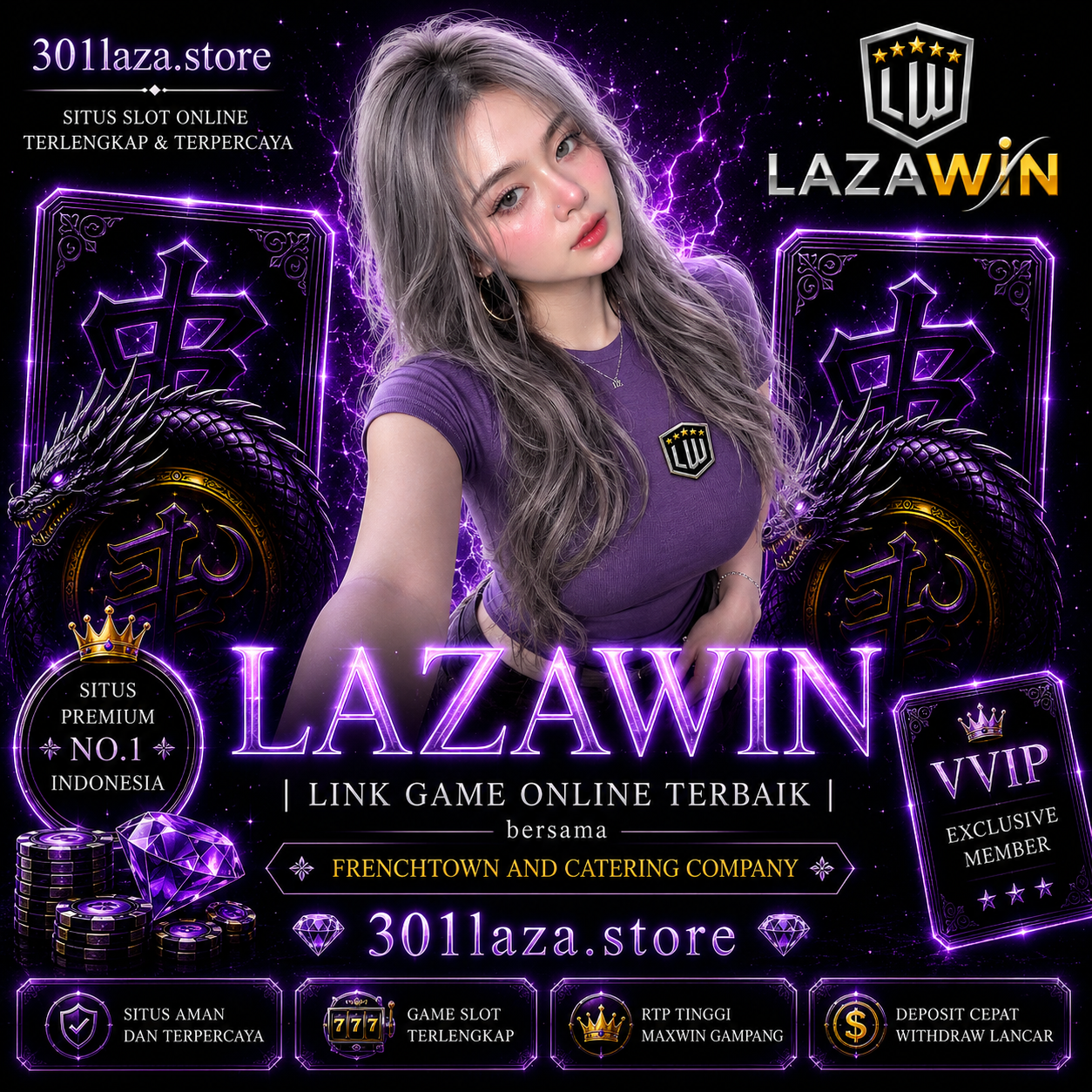 Lazawin | Link Game Online Terbaik bersama Frenchtown and Catering Company